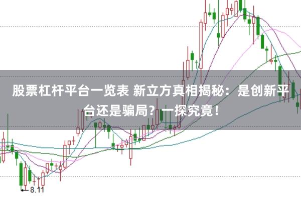 股票杠杆平台一览表 新立方真相揭秘：是创新平台还是骗局？一探究竟！