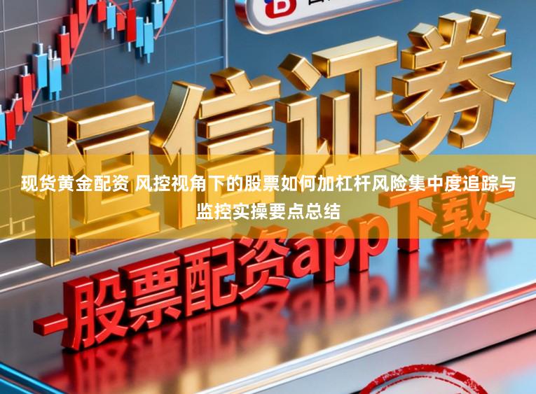 现货黄金配资 风控视角下的股票如何加杠杆风险集中度追踪与监控实操要点总结