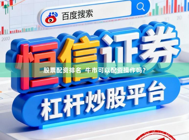 股票配资排名  牛市可以配资操作吗？