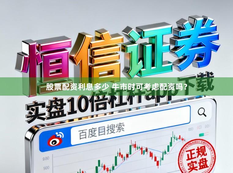 股票配资利息多少 牛市时可考虑配资吗？