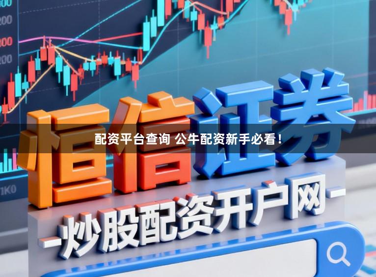 配资平台查询 公牛配资新手必看！